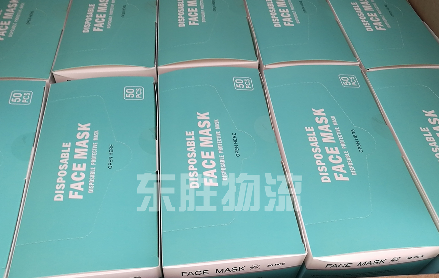 口罩出口香港物流公司，口罩出口香港驗貨圖