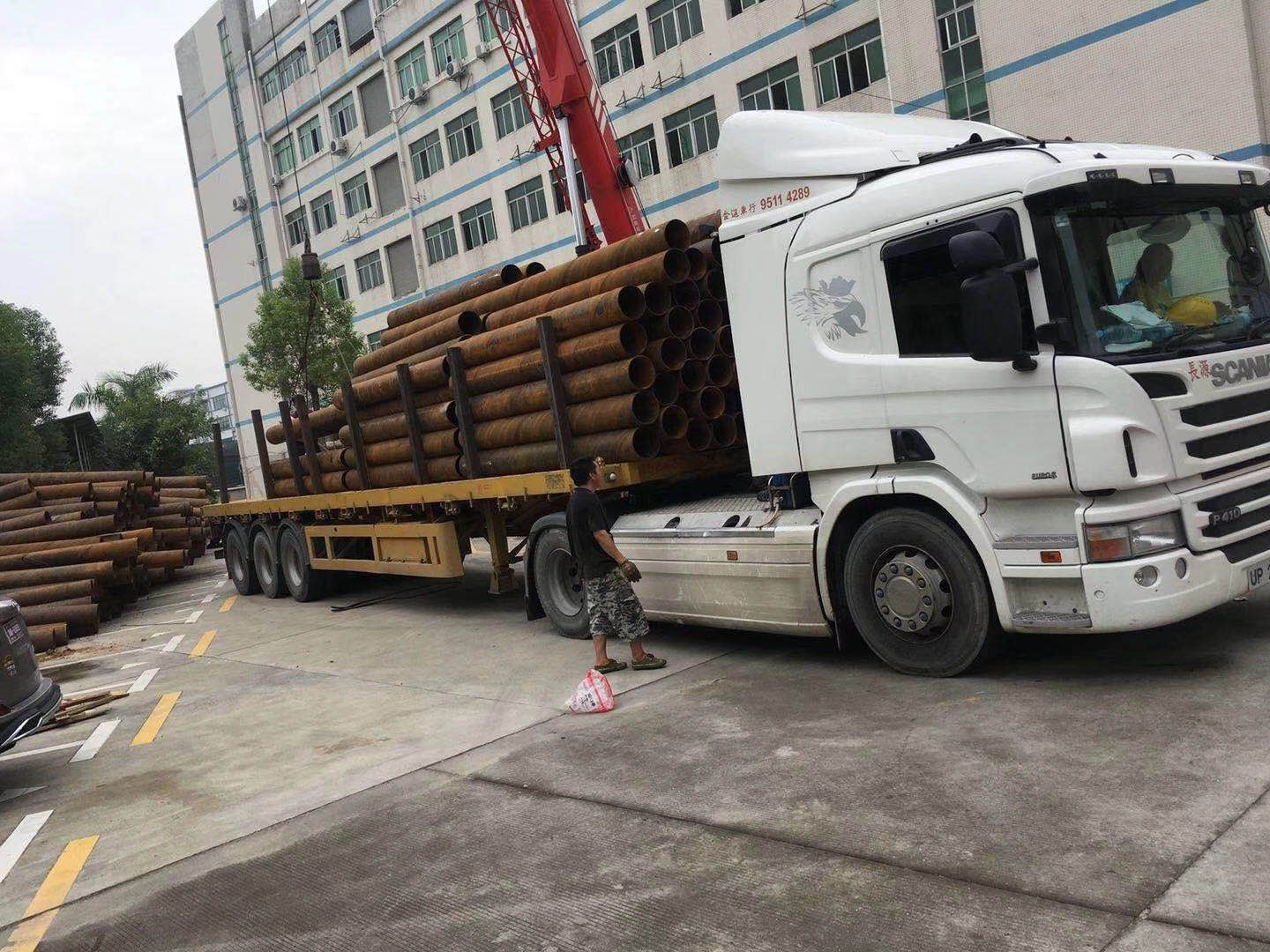 香港倉儲_鋼材香港倉儲存放注意事項，深圳東勝物流鋼材運輸案例圖