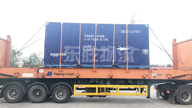 國(guó)內(nèi)貨物出口到香港，內(nèi)地出口到香港運(yùn)輸案例圖