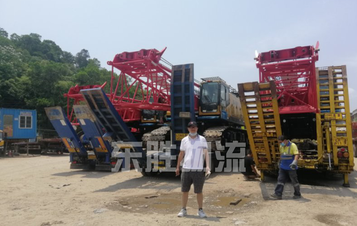 清遠(yuǎn)物流到香港，清遠(yuǎn)發(fā)貨到香港的運(yùn)輸公司運(yùn)輸案例圖