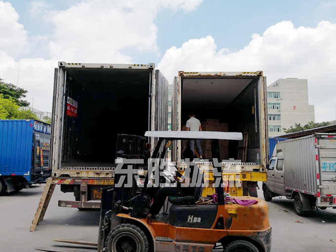 深圳到香港物流，中港噸車運(yùn)輸案例圖