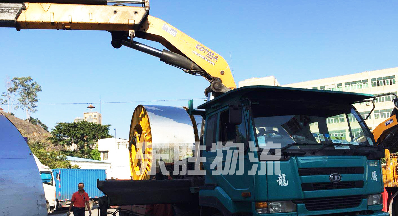 廣州到香港物流專線。廣州到香港運輸案例圖